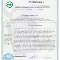 Добровольная сертификация_Приложение 1